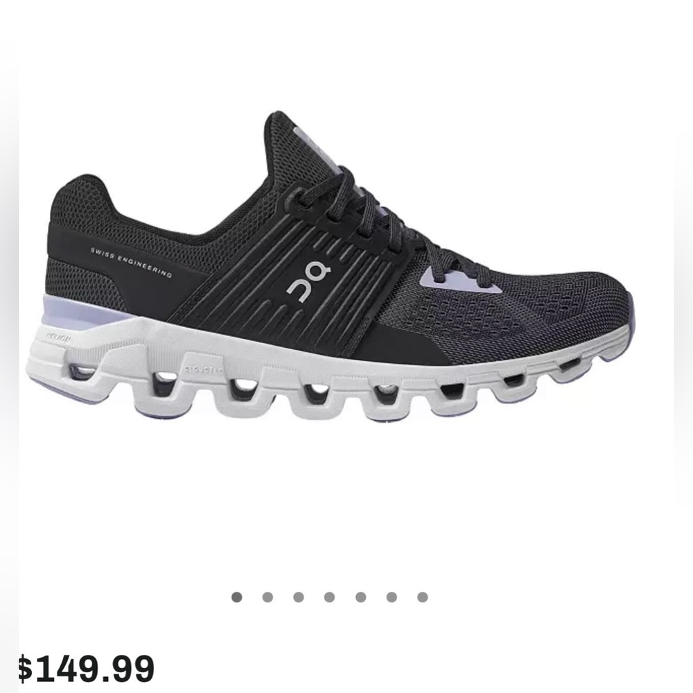 women’s oncloud cloudswift 2 running shoes, size 7